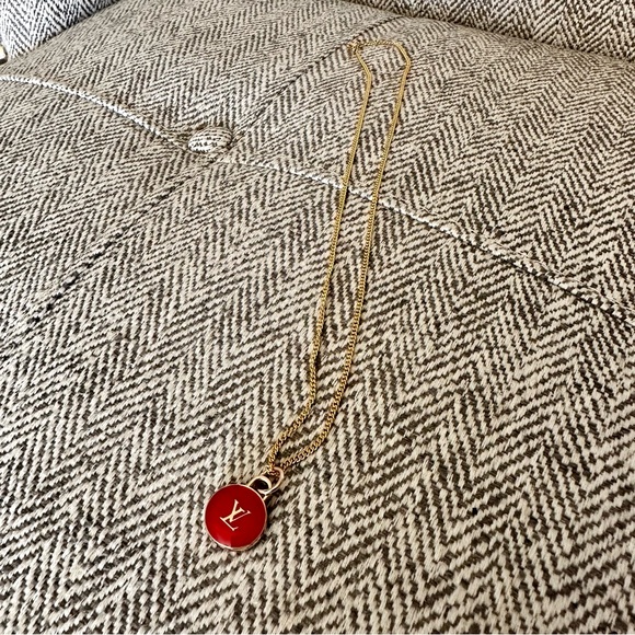 Vintage Louis Vuitton Zipper Pull Necklace - Picture 2 of 5